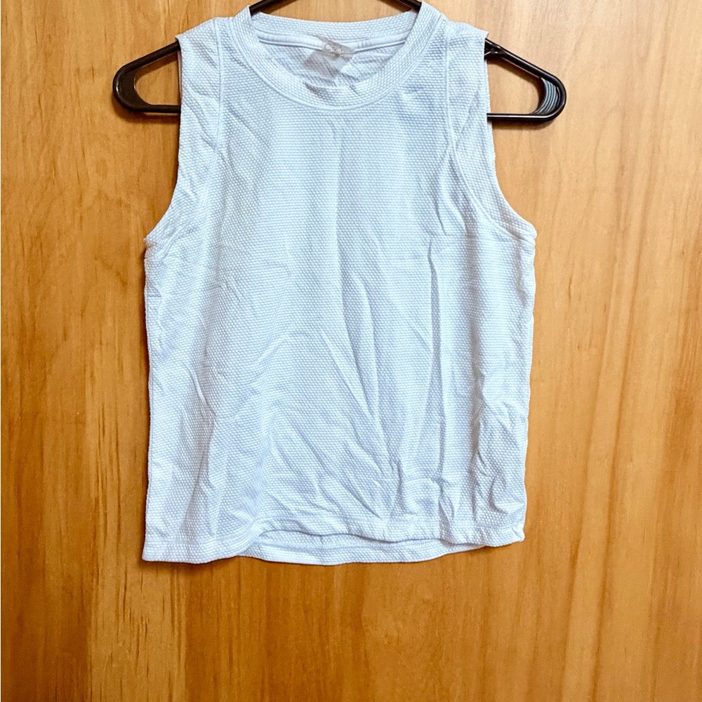 Calla White Sleeveless Top